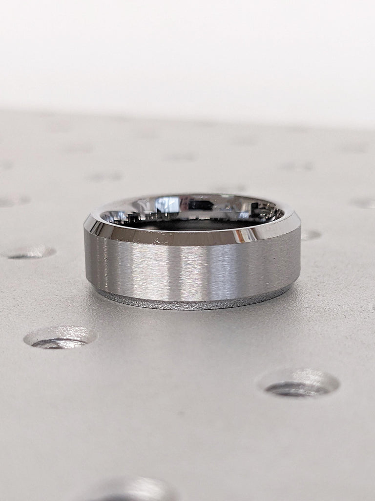 Mens Wedding Band 8mm