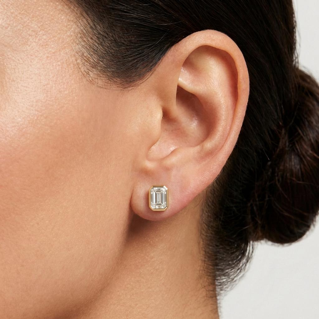 Dainty 14k Gold Earrings, Fine Jewelry
