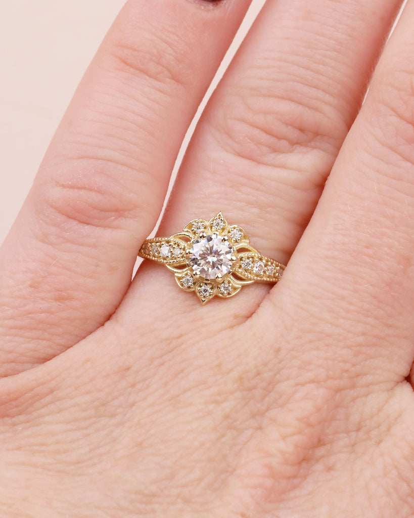 Vintage Cluster Ring