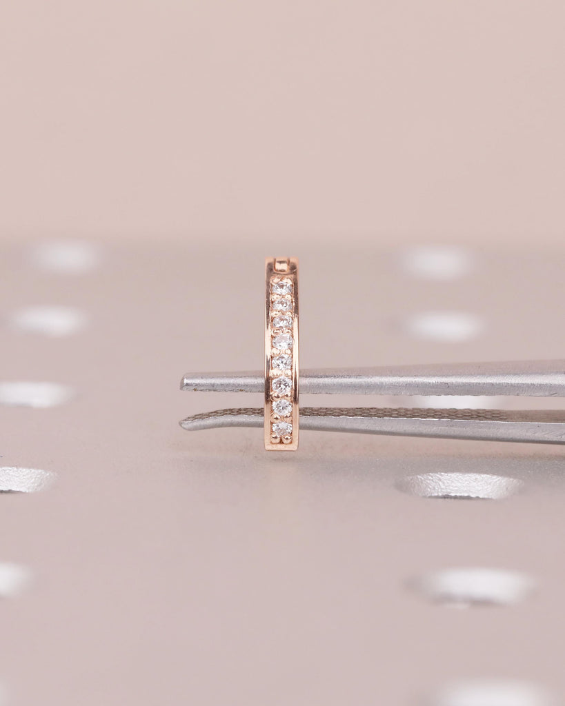14k Rose Gold Naval Ring