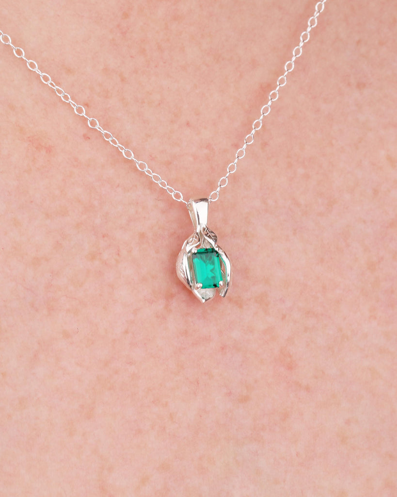 Emerald Gemstone Pendant