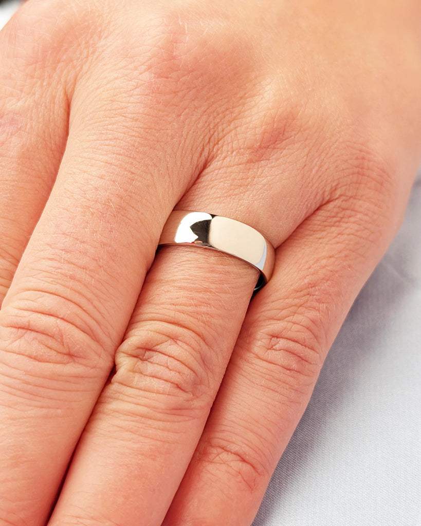 Platinum Hidden Celtic Knot Wedding Band, Custom Men's Eternity Ring, Timeless Celtic Design image #10