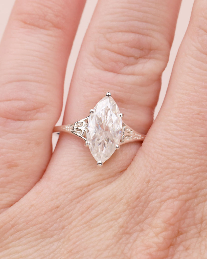 Marquise Engagement Ring