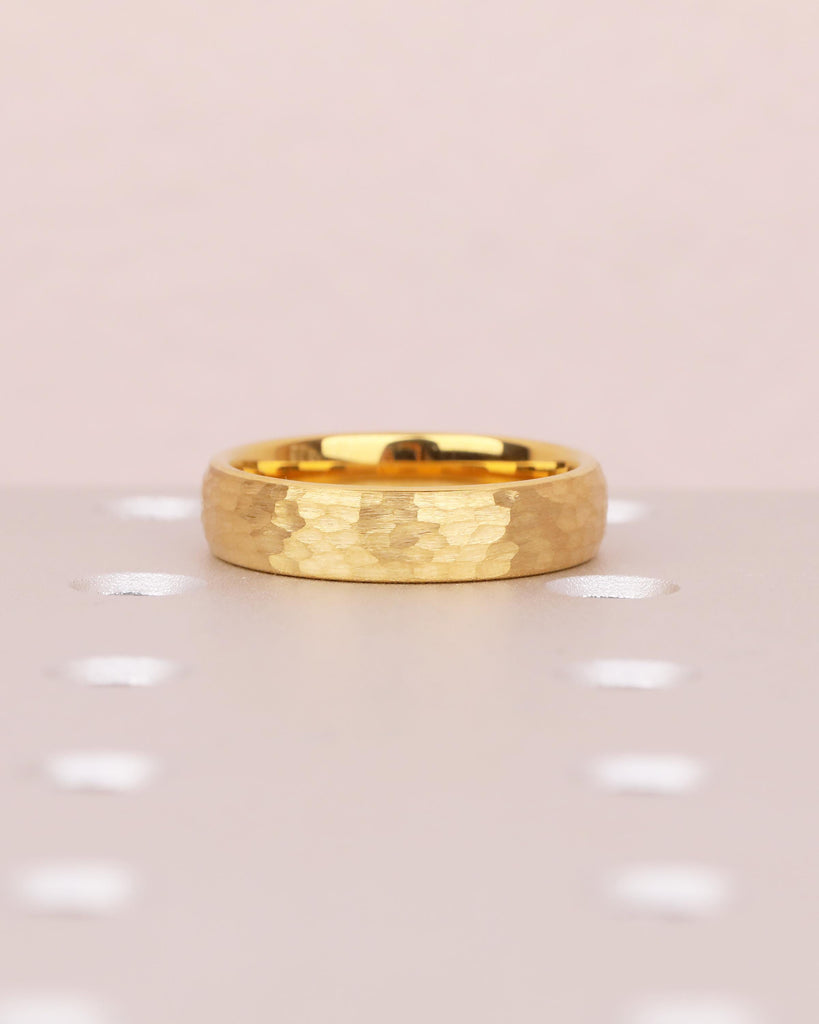 Comfort Fit Domed Tungsten Ring