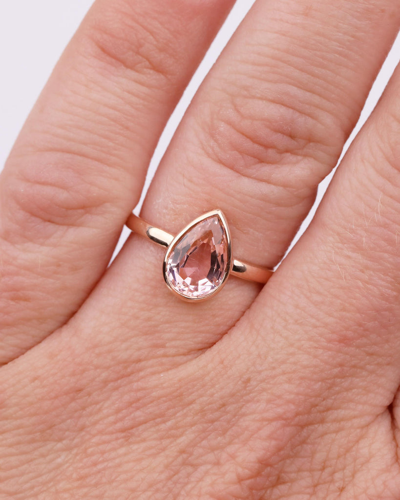 Pear Shaped Engagement Ring