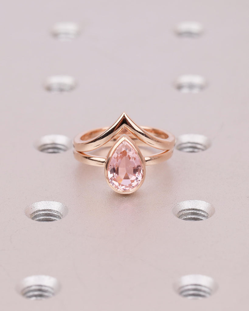 Minimalist Bridal Set Ring