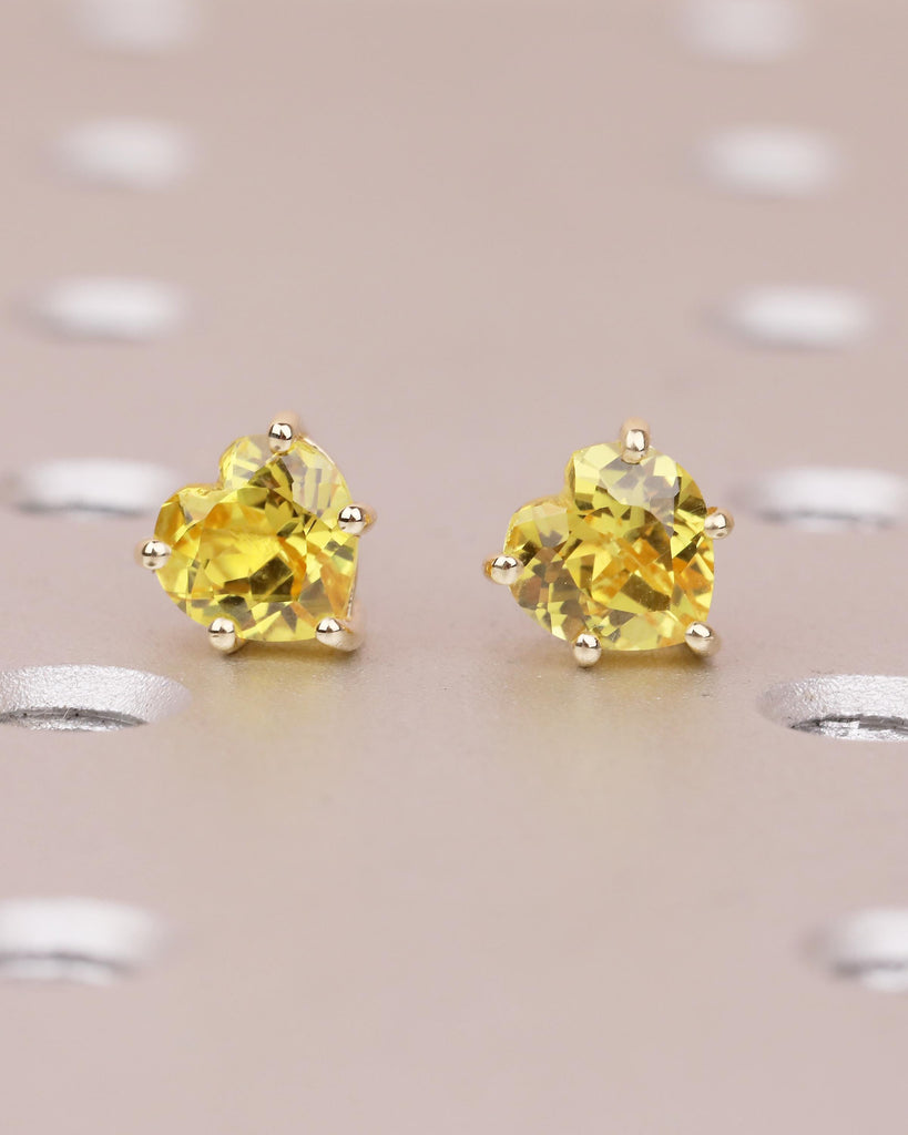 14k Solid Gold Stud Earrings for Women