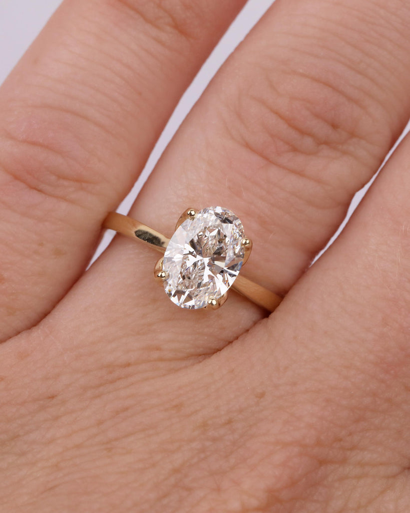 Lab Grown Diamond Engagement Ring