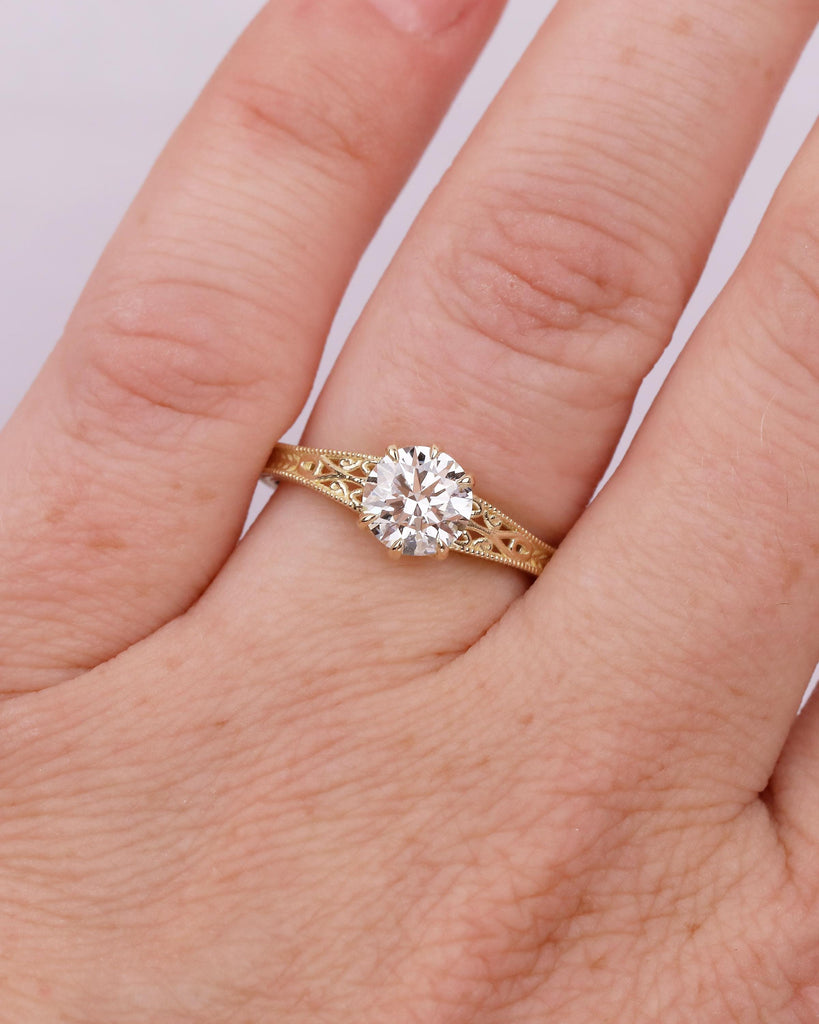 IGI Certified Lab Diamond Ring