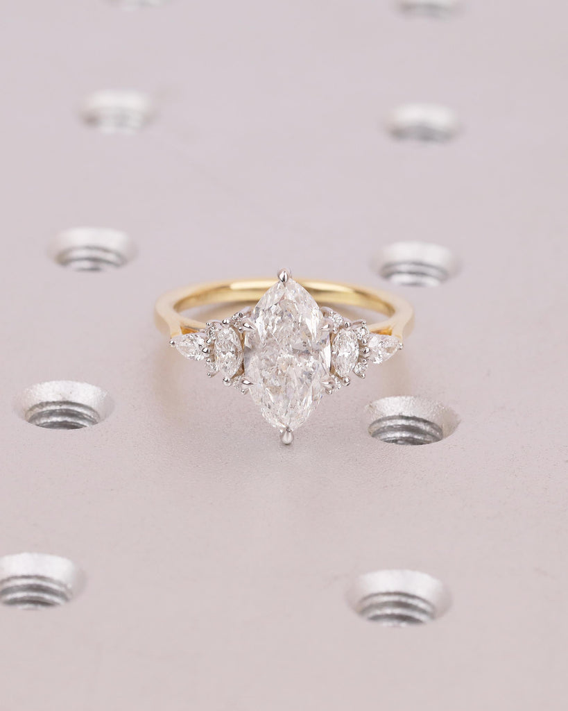 Vintage Cluster Ring