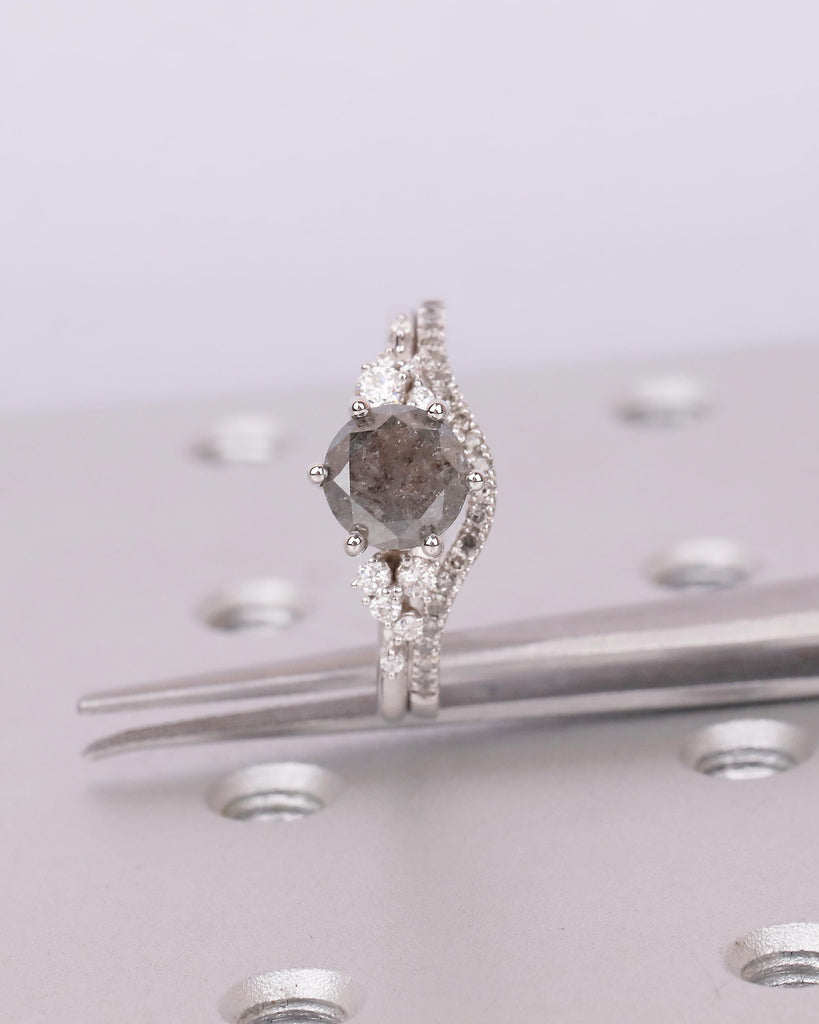 14k Gold Wedding Ring Set Women