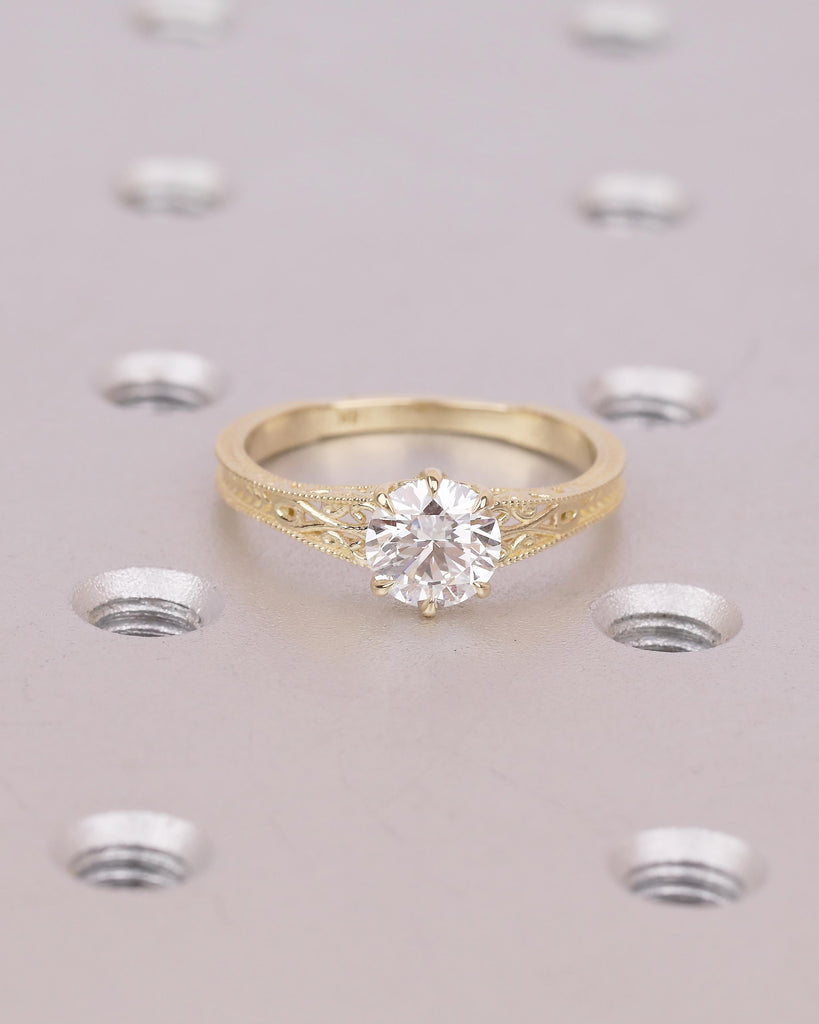Lab Grown Diamond Engagement Ring