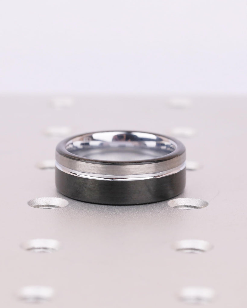 8mm Tungsten Ring Men