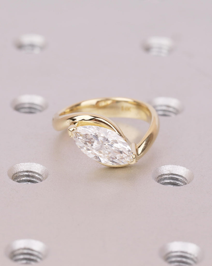 Marquise Engagement Ring