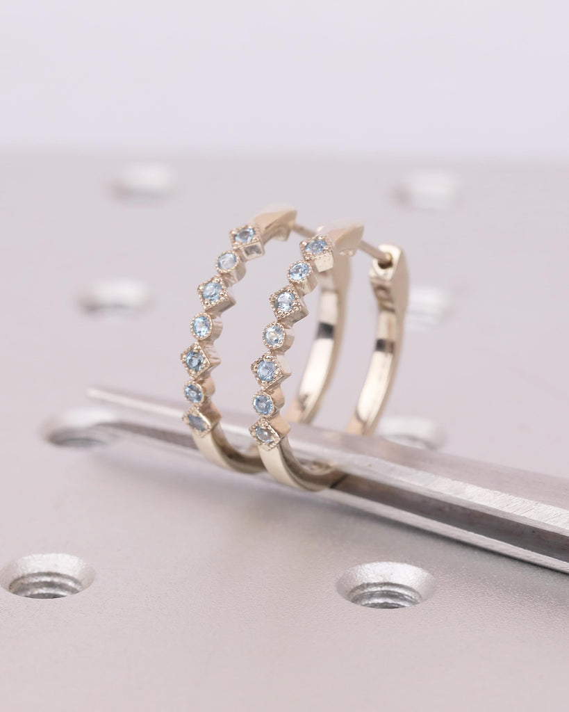 14k Gold Hoop Earrings