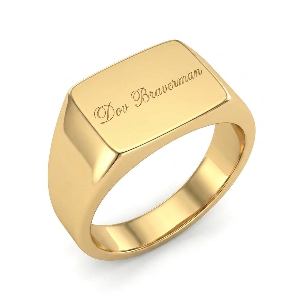 Custom Handwriting Ring, Custom Engraved Ring, Personalized Name Ring, Initial Ring, Letter Ring, Keepsake Jewelry Gift For Her