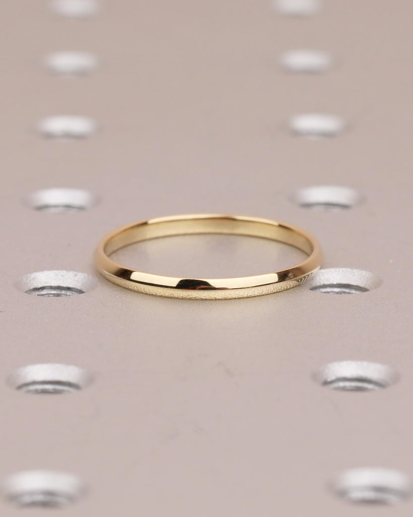 Dainty Wedding Band Women