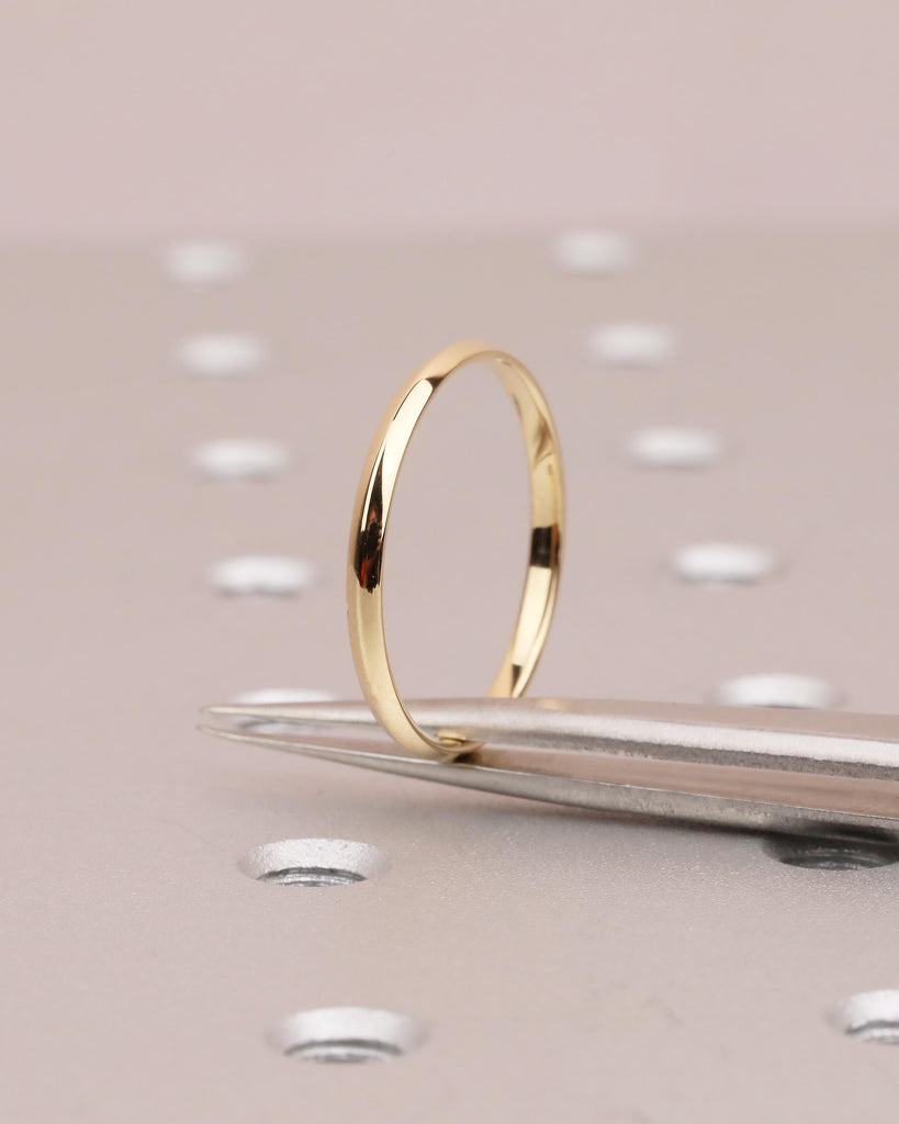 Minimalist Stackable Rings for Women
