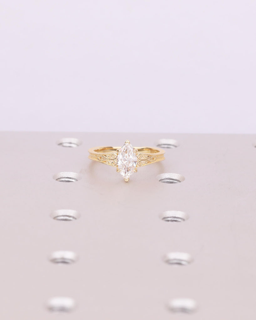 Lab Grown Diamond Marquise Ring