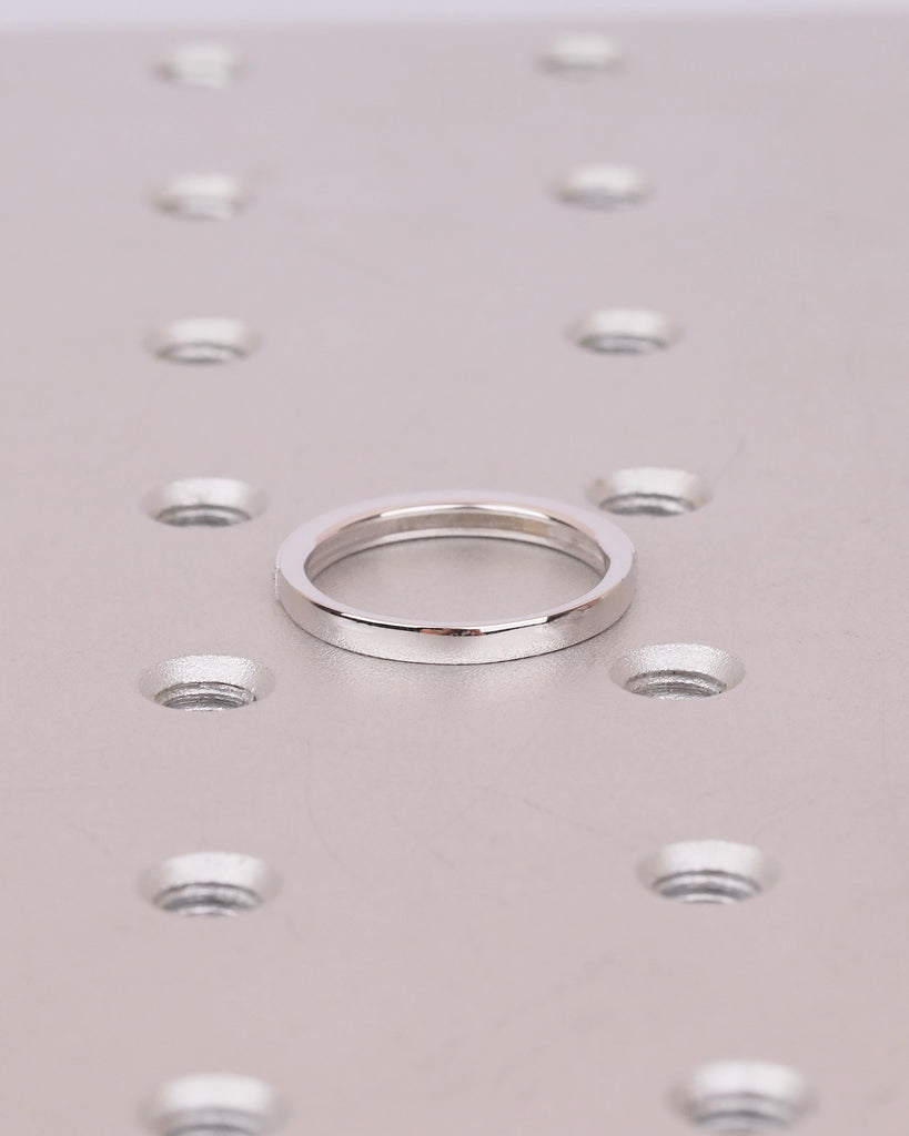Black Diamond Wedding Band Women, Milgrain 14k White Gold Half Eternity Matching Rings image #17