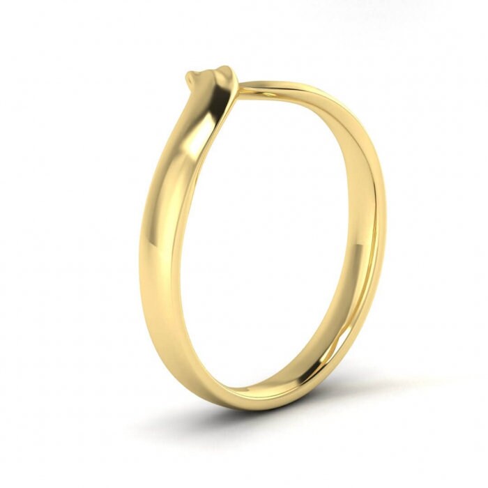 14k yellow gold twisted ring, Twisted ring, 14K Yellow Gold, Wedding Band