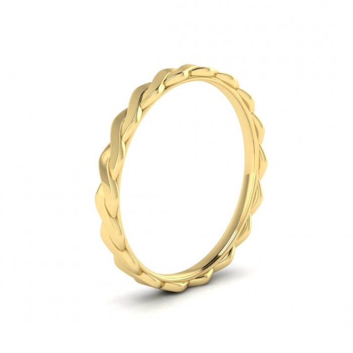 14k yellow gold deja infinite loop ring, Infinity loop, Promise ring, Infinite love, Delicate, 14K Yellow Gold, Wedding Band