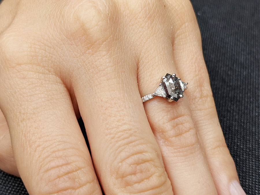 White Gold engagement ring