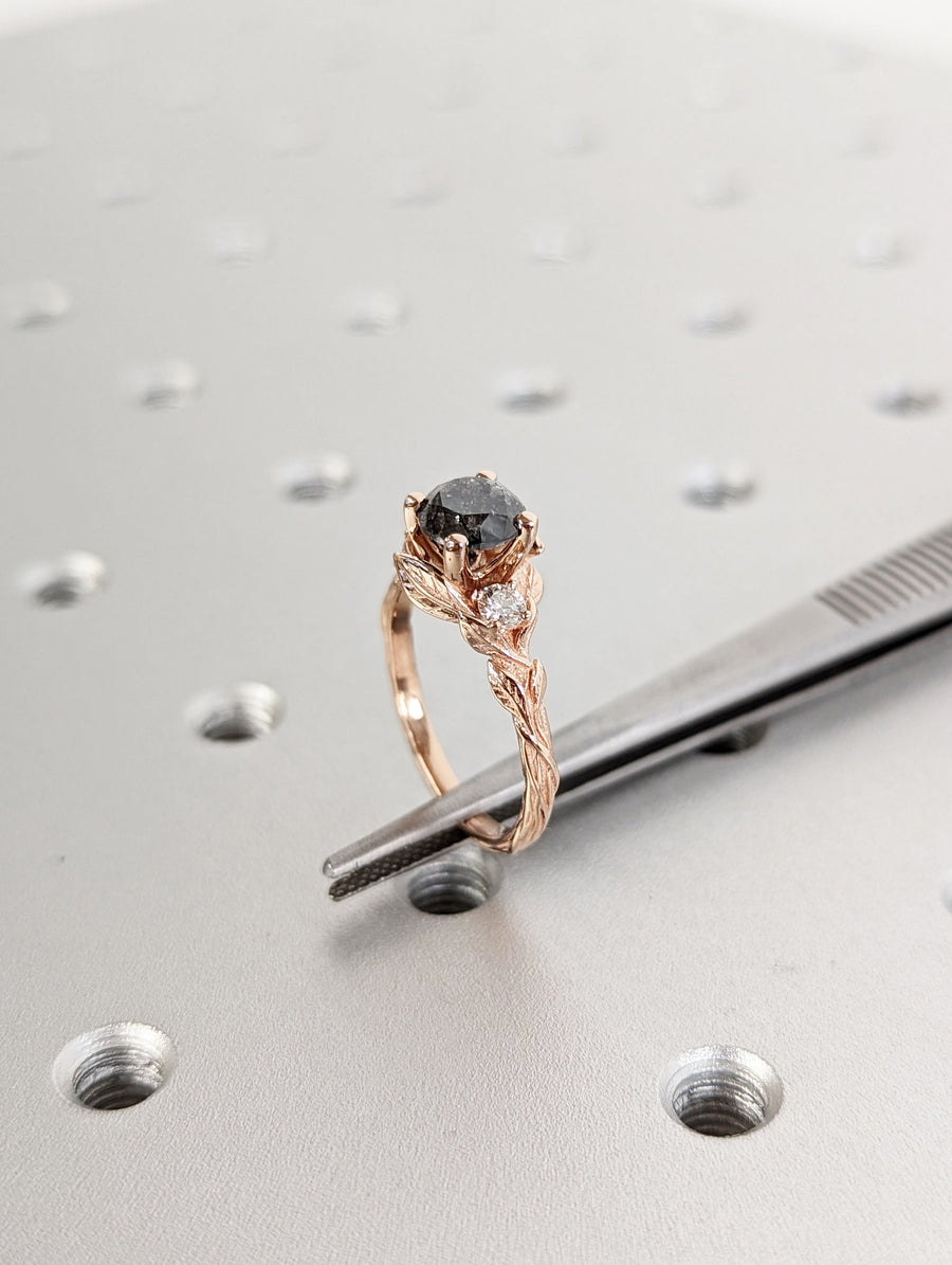 Rose Gold engagement ring