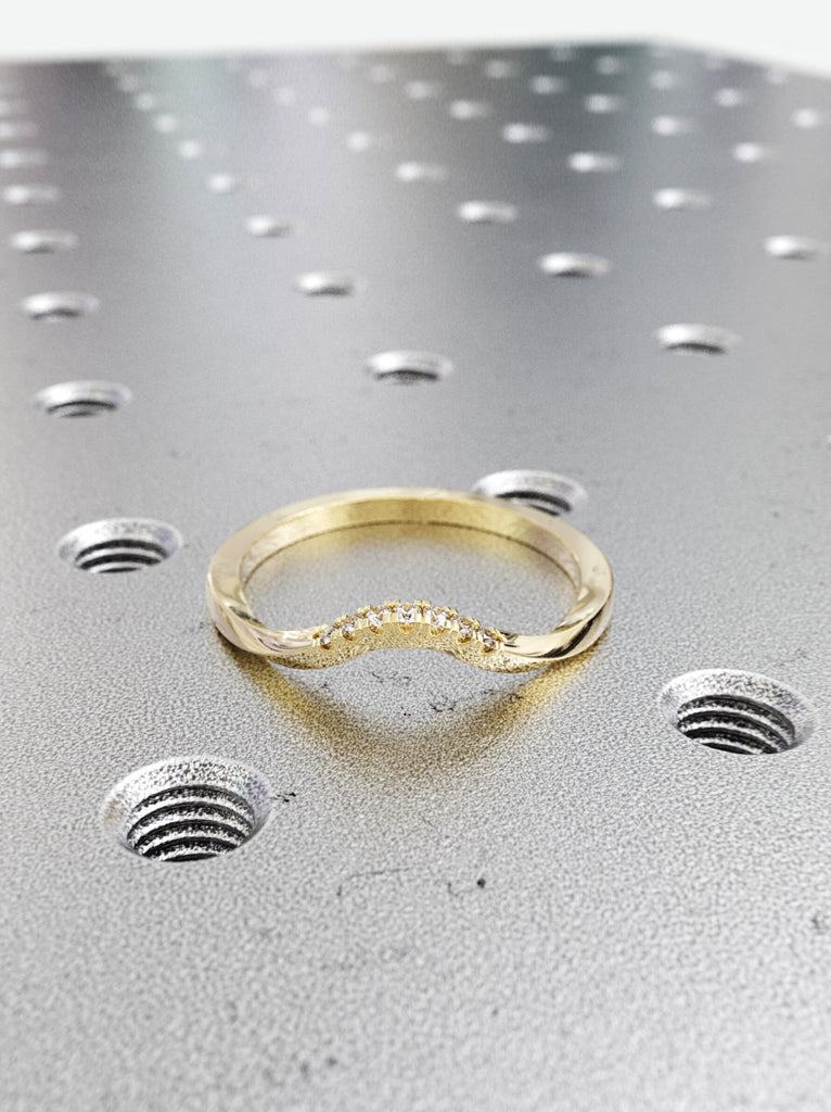 1.5 ct. Hidden halo engagement ring, solitaire oval moissanite ring, Hidden Halo Oval Cut Solitaire Engagement Ring Set in 14K Yellow gold