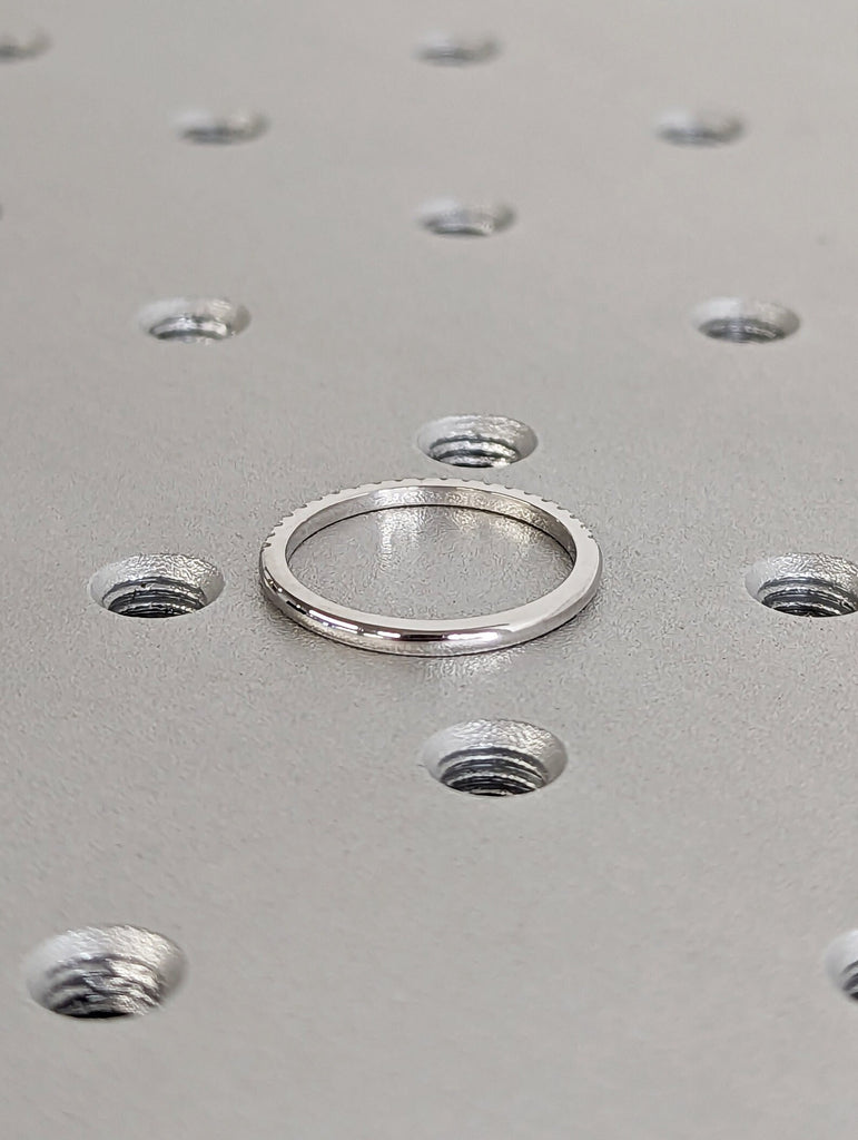 1.5 Carat 1920's Raw Salt and Pepper Diamond, Emerald Diamond Ring, Unique Engagement Ring, hidden halo ring
