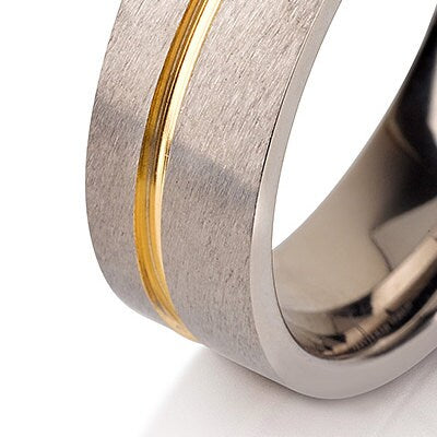 SALE - Rare 6mm Titanium Wedding Band Men Titanium Rings Mens Wedding Band Titanium Wedding Titanium Engagement Ring, Wedding Bands